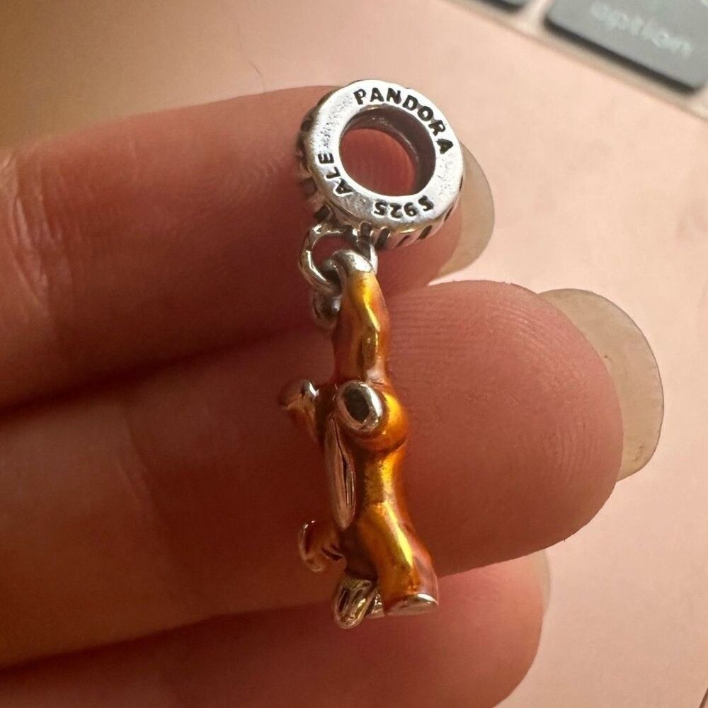Pandora x Disney Winnie the Pooh Tigger Dangle Charm 792213CO1 - Picture 8 of 12